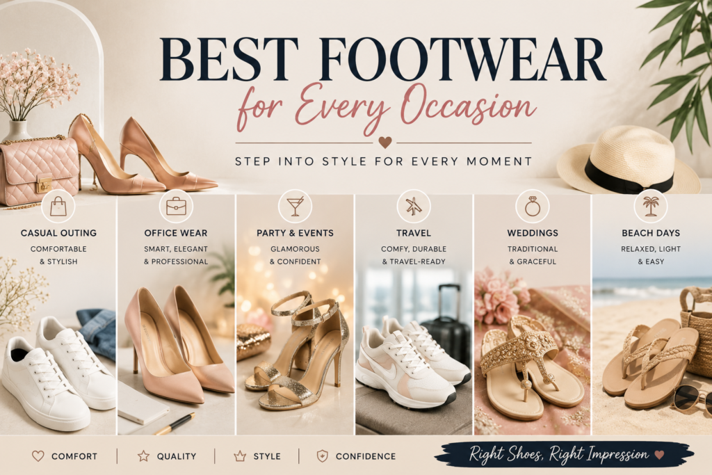 Best Footwear for Every Occasion: A Complete Guide to Choosing the Right Shoes
