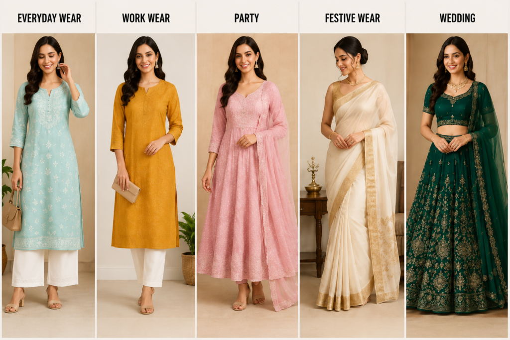 Indian Ethnic Wear Styling: Simple and Easy Guide