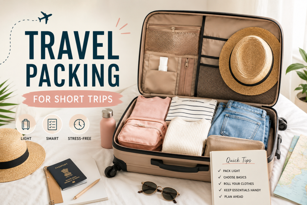 Travel Packing Tips for Short Trips.