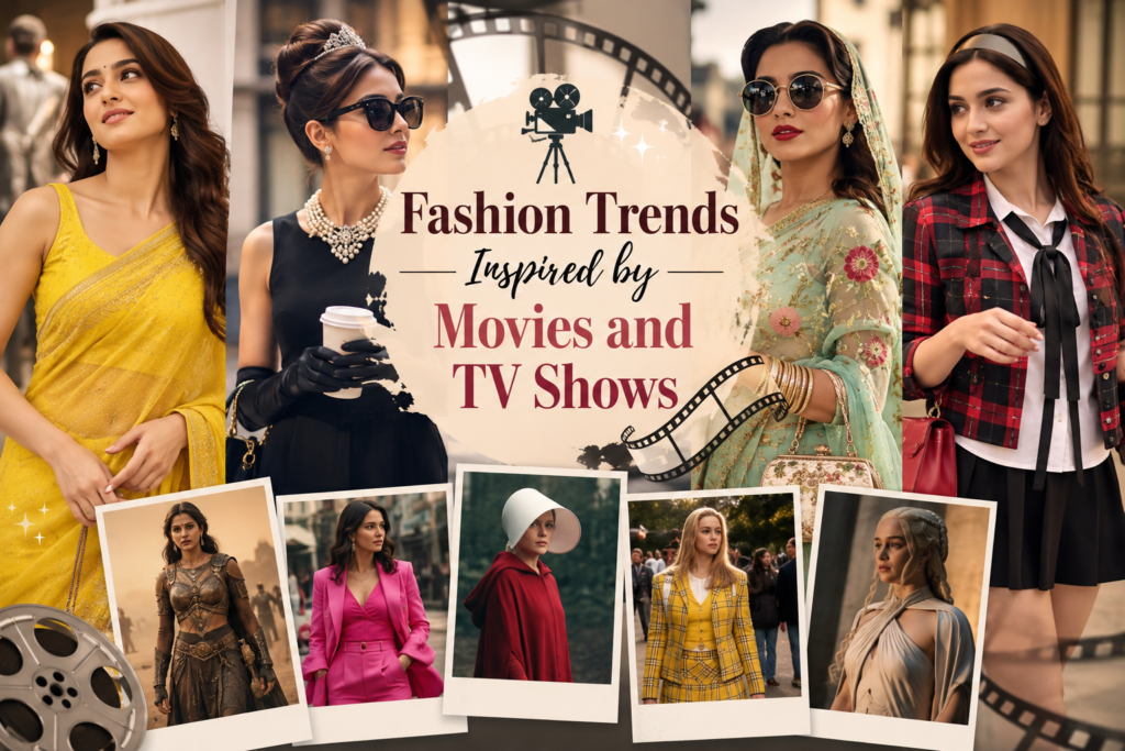 Fashion Trends Inspired by Movies and TV Shows