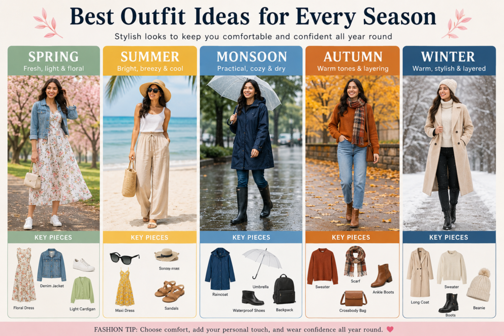 Best Outfit Ideas for Every Season