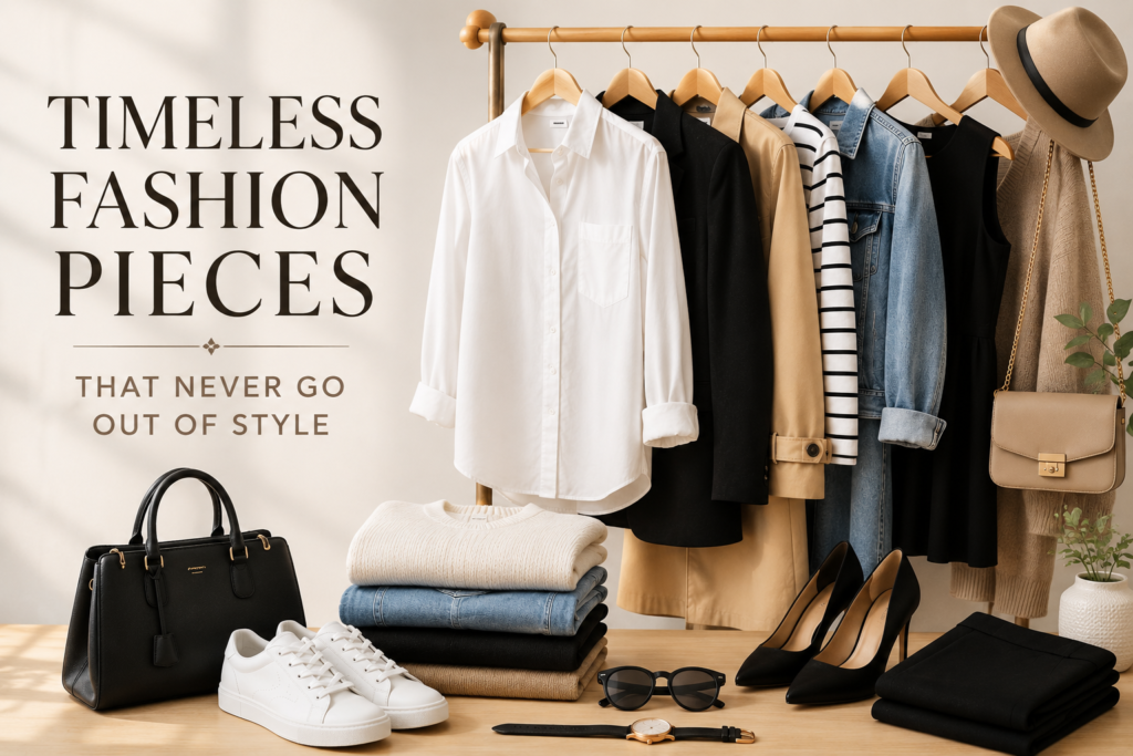 Timeless Fashion Pieces That Never Go Out of Style