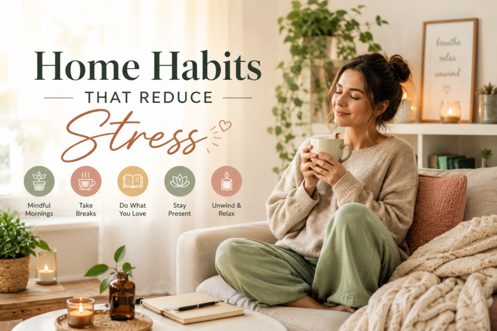 Home Habits That Reduce Stress