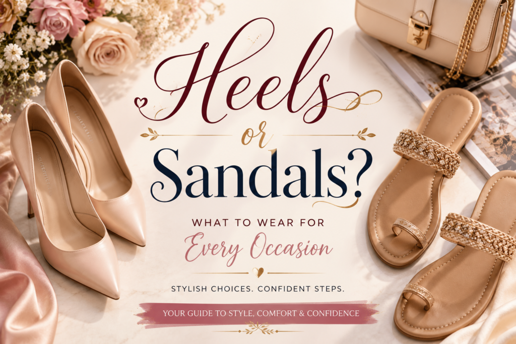 Heels or Sandals? What to Wear for Every Occasion